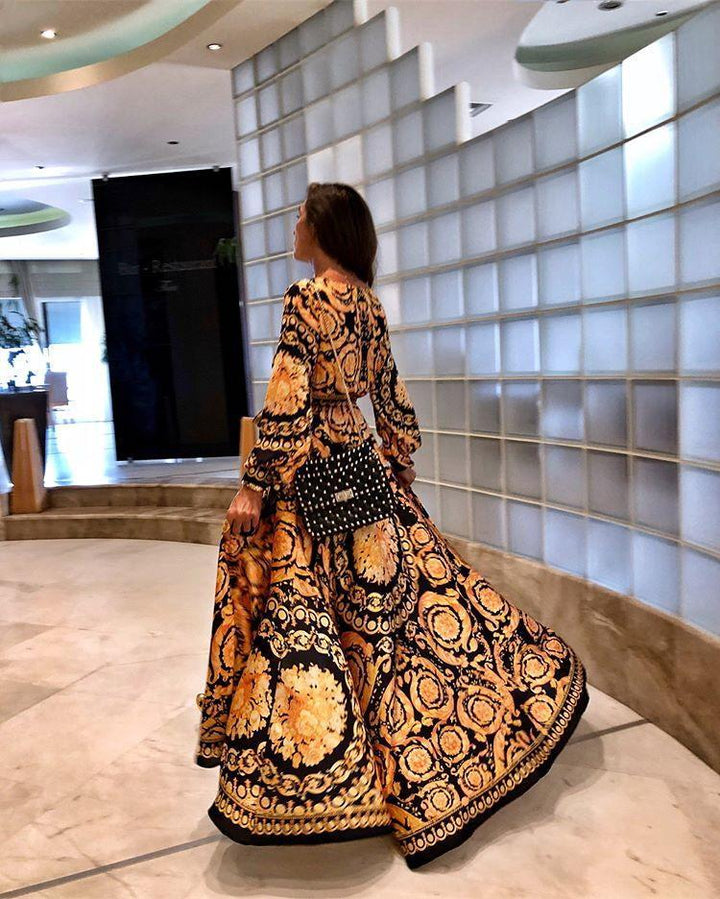 Faye - Robe Imprimée Boho