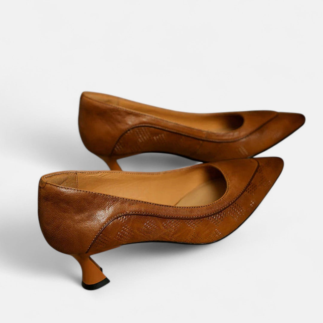 Talons en cuir Amara